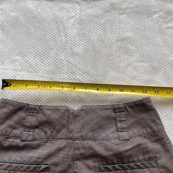 BROWN DRESS CROP PANTS — IZ BYER CALIFORNIA - Picture 7 of 7